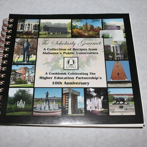The Scholarly Gourmet: A Collection of Recipes from Alabama's Univ. book - Picture 1 of 4